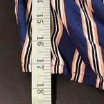 Urban Heritage  Rayon Crop Top. Size‎ Small. Navy striped. Photo 6
