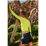 NWOT Free People Movement Good Karma Top XS/S Yellow Photo 1