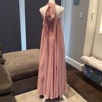 Women’s Pink Full Length Strapless Prom Party Dress S NWT **READ DESCRIPTION Pink Photo 4