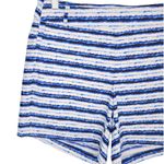 Spanx Medium 6" SUNSHINE Blue Stripe Pull On Pockets SHORTS Womens NEW 50213R Photo 1