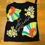 Trina Turk  Floral RARE Swim Vacation Coastal Resortwear Beach Outdoor Coverup M Photo 2