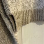 Garage Women's Size Large Knit Sweater Pullover Crew Neck Taupe Marled Photo 6