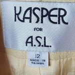 Kasper Vintage Yellow Wool Blend Blazer Jacket Skirt Set Photo 7