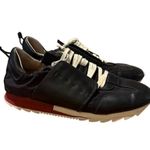 ESSEutESSE Black Leather and Nylon Sneakers – Women’s Size 6 Photo 0