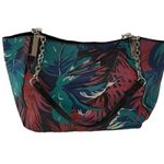 Source Unknown Boutique tropical botanical satchel handbag Photo 0