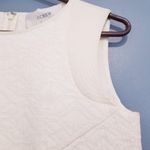 J.Crew  Jacquard Shift Mini Dress Zipper Pockets Sleeveless Photo 4