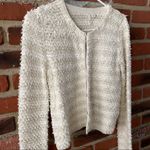 Women's Cream Cardigan sz S Frenchi Loop Knit Cardigan Sz S Photo 0