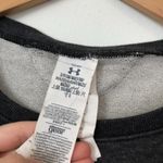 Under Armour Loose Fit Gray Short Sleeve Sweatshirt Pullover Workout Active SPOT Photo 2