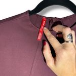 Spanx  The‎ Perfect Funnel Top Short Sleeve Blouse Maroon Size S Photo 1