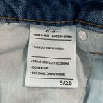 NWT‎ Kancan The Eleni Distressed Mom Jean Shorts Size 26 Medium Wash Denim Blue Photo 7