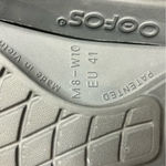 Oofos OOahh‎ slides sandals in slate gray unisex sizing comfort shoes recovery Size 10 Photo 7