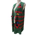 Ugly Christmas Sweater Tinsel Christmas Tree Vest Photo 6