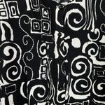 Nygard Collection Black White Crochet Sleeve Beaded Cardigan Size Large Photo 1