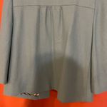 Tabitha Blue Cape with Floral Trim and Three Photo 1