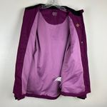 ASICS Womens Jacket Size XL Windbreaker Purple Vented Full Zip EUC Photo 5