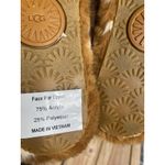 UGG NWOT  Oh Yeah Spots Slipper 1118165 Natural Real Lamb Fur Women's Size 9 Photo 8
