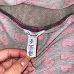 Aeropostale  heart halter crop top in grey and pink Photo 4