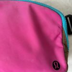 Lululemon Athletica Pink Interior Pouch with Blue Edges Photo 6