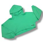 Savage X Fenty Essential Fleece Scope Logo Cropped Hoodie Sweatshirt Green XL Photo 11