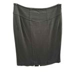 Alfani Black Knee Length Pencil Skirt Rayon Nylon Spandex Womens Size 4 Photo 5