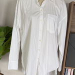 Anthropologie Maeve by White button down menswear shirt Photo 0