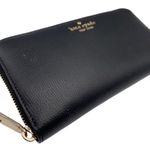Kate Spade New York Black Zip Around Wallet Photo 3