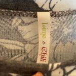 Lime n Chili  Gray Floral Asymmetrical Dress Size Medium. Photo 1