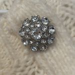 Ann Taylor  Petite Jeweled Cable Knit Sweater Wool Blend Ivory Women’s Large LP Photo 6