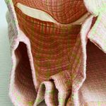 ZARA  Textured Tweed Shorts Skort High Waist 3590 728 620 Medium M Pink NEW Photo 5