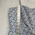 Lilly Pulitzer  Jumpsuit Wide Leg Sleeveless‎ Blue White Size 10 Photo 5