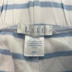 Lake Pajama Sleep Shorts Blue and White Stripe Size XXS Photo 3