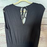 CAbi Black Downtown Stretch Jersey Knit Jumpsuit - Medium Photo 3