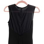 Wilfred Free  Aritzia Black Mesh Sleeveless Dress Photo 4