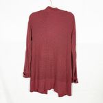 Lululemon  Cashlu™ Sweater Wrap Heathered Mulled Wine Cashmere Blend Open Front Photo 4