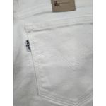 Levi's  711 Women's White Studded Mid Rise Skinny‎ Ankle Jeans Light Wash 12 New Photo 5