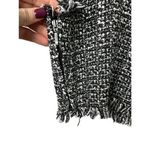 Anthropologie Mare Mare X Black & White Tweed Crop Top Women's Sz Small Photo 3