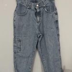 Vintage Riveted by Lee Light Wash High Waisted Mom Capri Jeans Women’s Size 4 Photo 0
