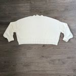 Free People  Easy Street Crop Pullover - Size M - Moonglow White - NWT Photo 10