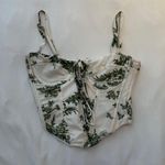 Pitaya Tic Toc Green Floral Corset Photo 0