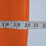 NY&CO Orange High Waist Modern Fit Career Dress Pants Ankle Slit Business 8 Tall Size undefined Photo 7