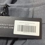 White Fox Boutique  One For The Team Pants gray wide leg trousers women's M NWT Photo 4
