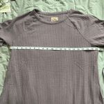 Chaser  Wisteria Short Sleeve Waffle Knit Textured T Shjrt Purple Women’s Medium Photo 6