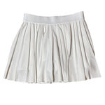 Aritzia  Tna Move Tech Tennis Pro Micro Mini Skirt Pleated White Womens Medium Photo 1