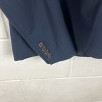 J.Crew women’s 1035 bi stretch two button Italian wool lapel navy blue blazer Photo 3