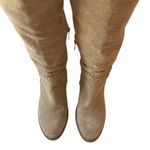 Vince Camuto  Madolee Over The Knee Suede Leather Boho Western Block Heel Size Photo 6