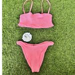 Hunza G Gigi Bikini Set Bubblegum Pink Resort NWT Size undefined Photo 1