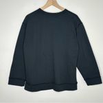 Fresh Produce  Black Crewneck Sweatshirt Pullover 100% Cotton Sz M Photo 1