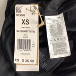 Adidas  Aeroready Activewear Maternity Black Leggings Extra Small New With Tags Photo 6