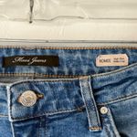 Mavi Jeans Romee High Rise Wide Crop Raw Hem Denim Blue Womens Size 28 Photo 7