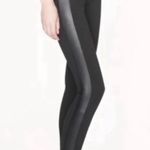 J.Crew  Size 4 Black Tuxedo 04322 Leather Pixie Legging Dress Pants Skinny Leg Photo 1